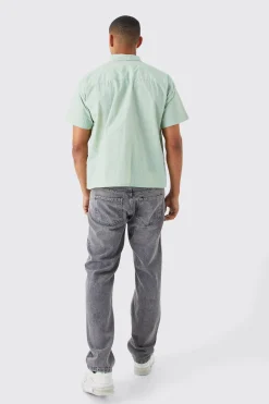 boohooMAN Short Sleeve Teflon Boxy Shirt | UK| Shirts