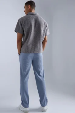 boohooMAN Short Sleeve Zig Zag Contrast Boxy Shirt | UK| Shirts