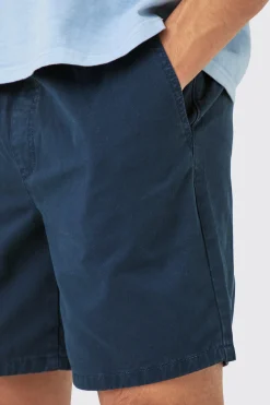boohooMAN Shorter Length Relaxed Fit Elasticated Waist Chino Shorts In | UK| Shorts