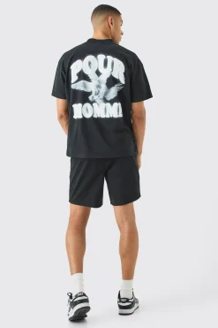 boohooMAN Shorter Length Relaxed Fit Elasticated Waist Chino Shorts In | UK| Shorts