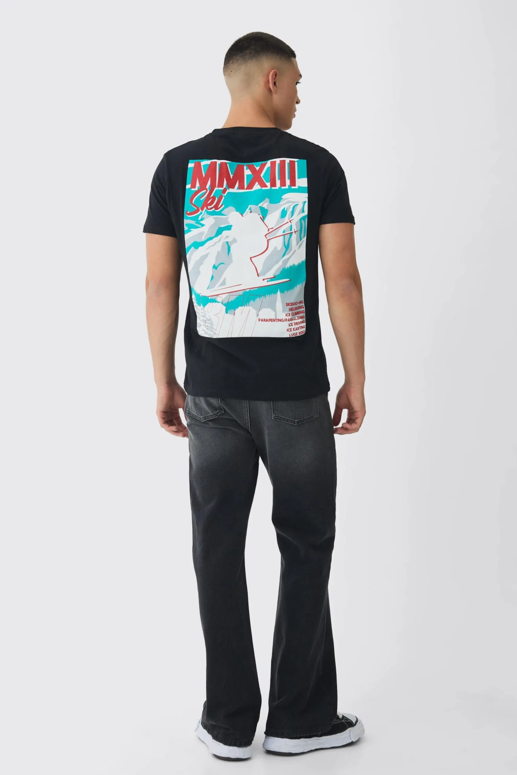 Ski Resort Print T-Shirt | UK^boohooMAN Discount