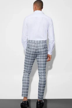boohooMAN Skinny Check Suit | UK| Suits & Tailoring