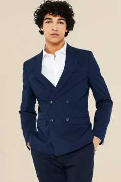 boohooMAN Skinny Double Breasted Suit Jacket | UK| Suits & Tailoring