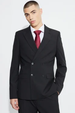 boohooMAN Skinny Double Breasted Suit Jacket | UK| Suits & Tailoring