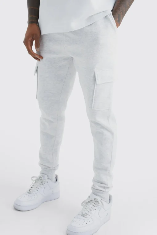 boohooMAN Skinny Fit Cargo Jogger | UK| Trousers|Joggers