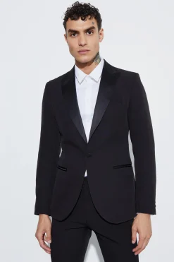 boohooMAN Skinny Fit Classic Tuxedo | UK| Suits & Tailoring