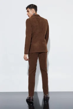 boohooMAN Skinny Fit Cord Suit | UK| Suits & Tailoring