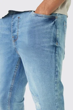 boohooMAN Skinny Fit Distressed Ripped Jeans | UK| Trousers|Jeans