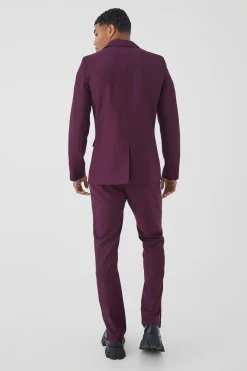 boohooMAN Skinny Fit Embellished Trouser | UK| Suits & Tailoring
