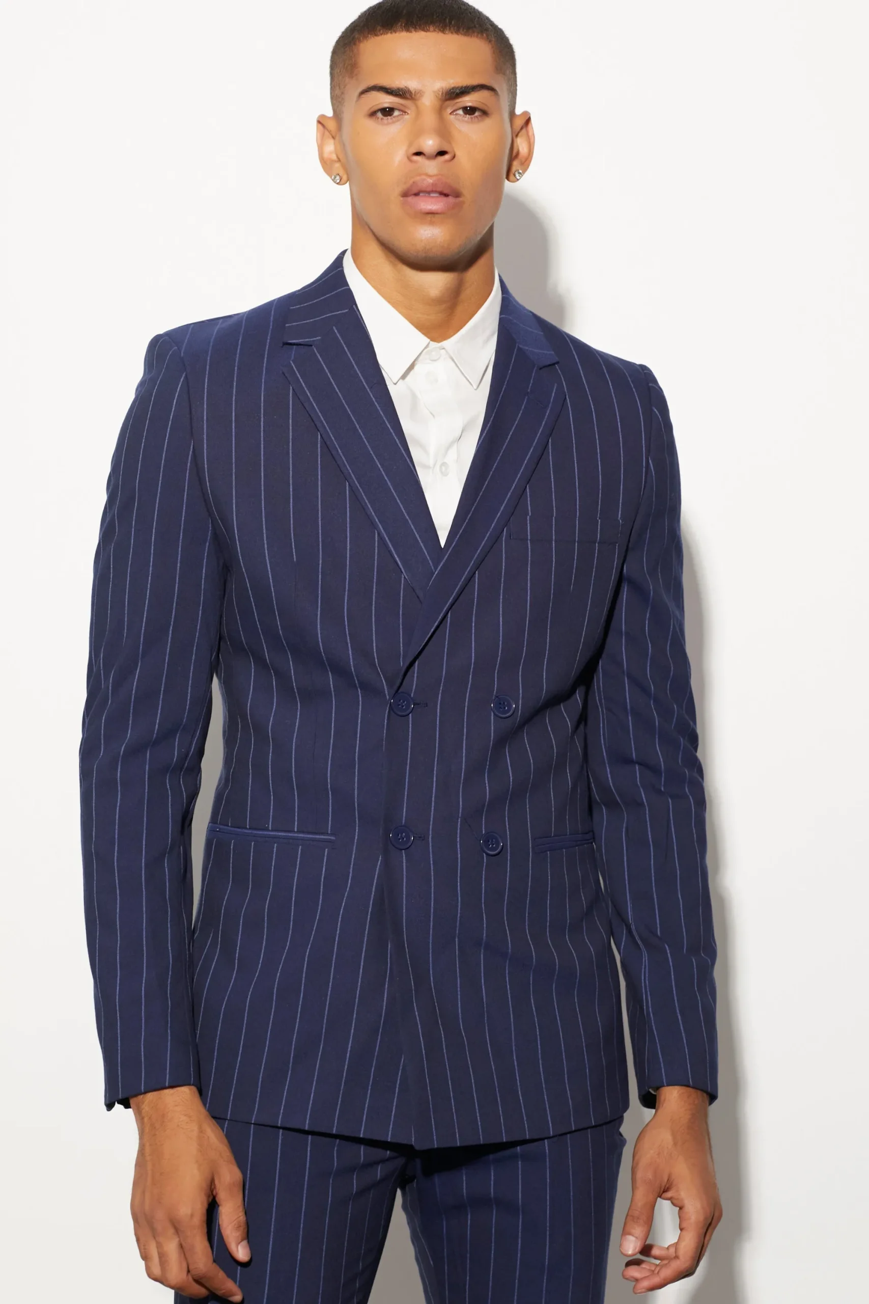 boohooMAN Skinny Pinstripe Suit | UK| Suits & Tailoring