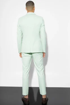 boohooMAN Skinny Single Breasted Linen Suit Jacket | UK| Suits & Tailoring