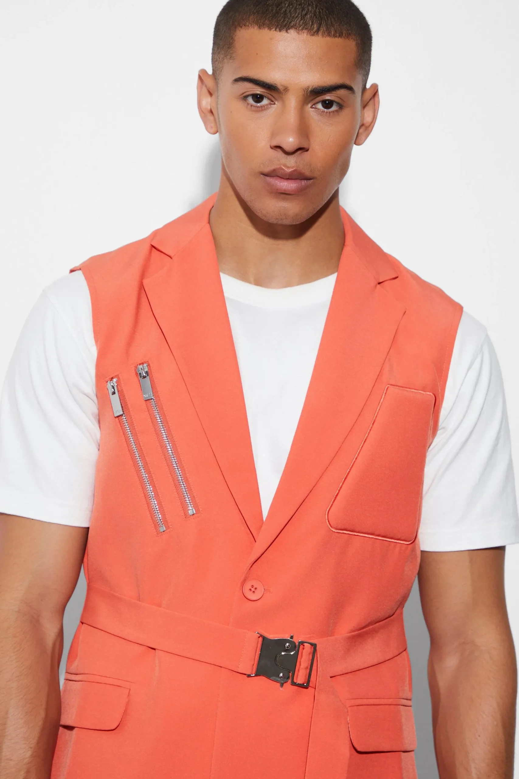 boohooMAN Skinny Sleeveless Suit | UK| Suits & Tailoring