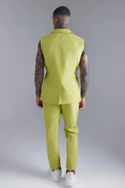 boohooMAN Skinny Sleeveless Suit | UK| Suits & Tailoring