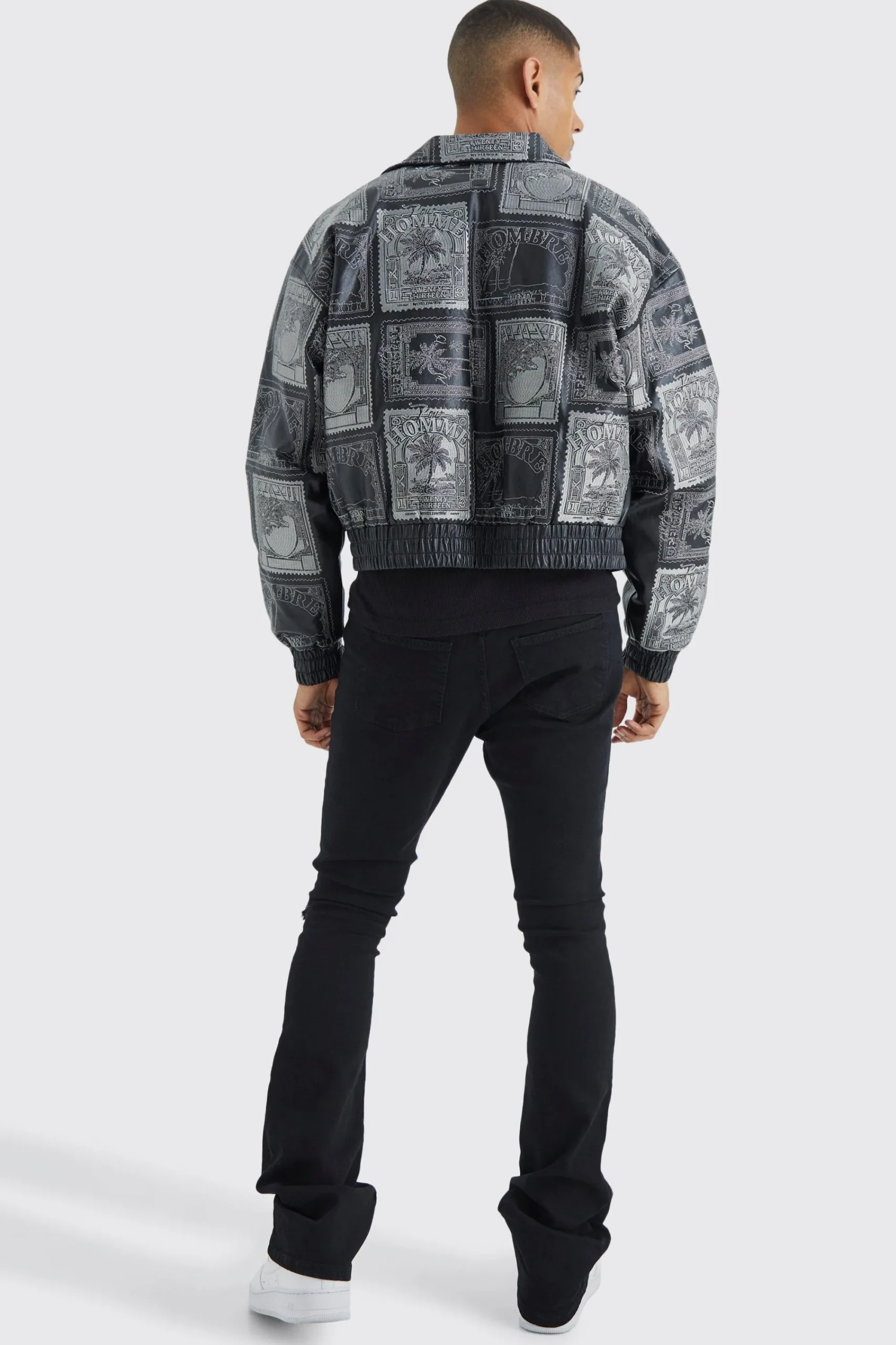 boohooMAN Skinny Stacked Distressed Ripped Jeans | UK| Trousers|Jeans