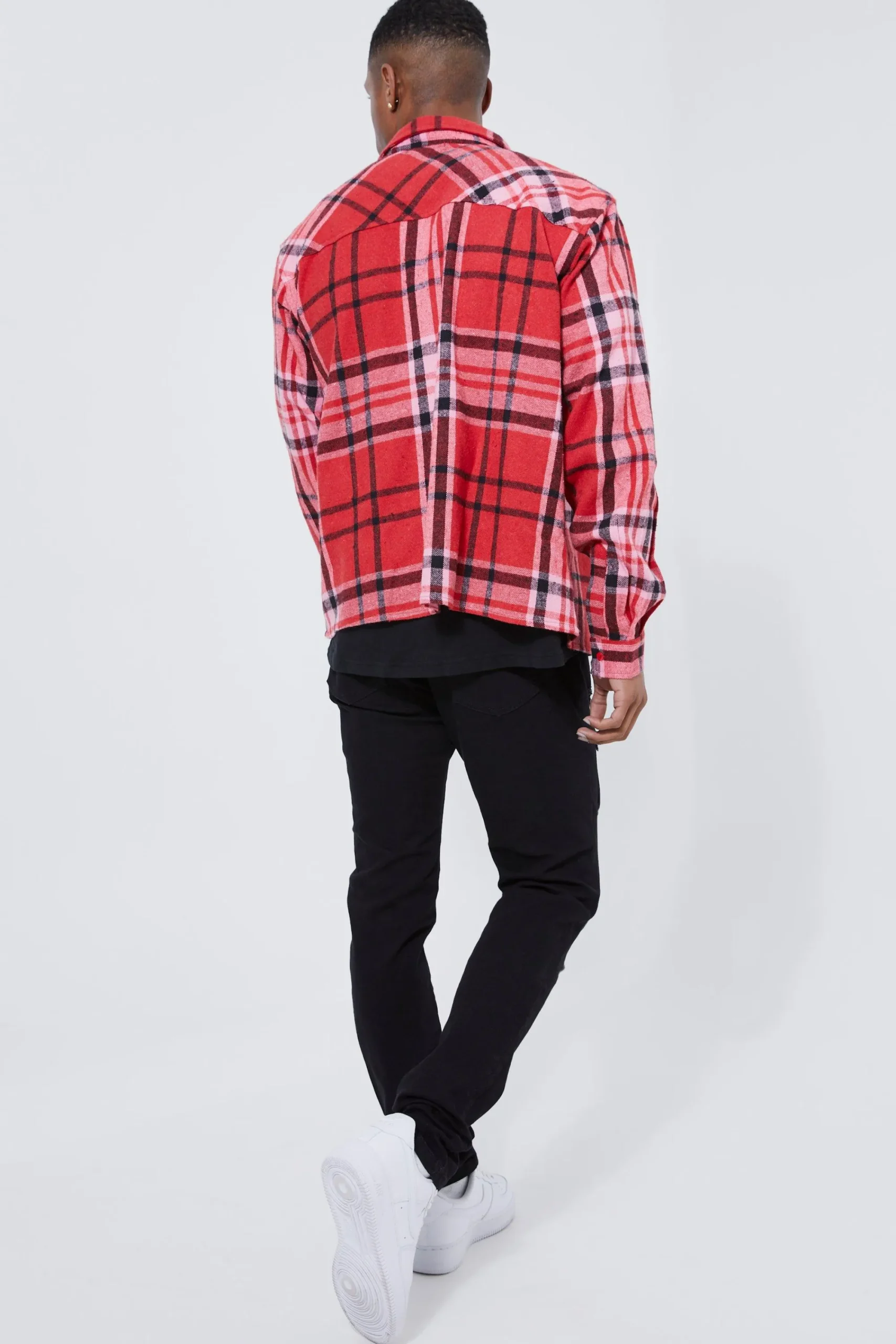 boohooMAN Skinny Stretch All Over Rip Jeans | UK| Trousers|Jeans