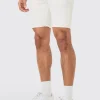 boohooMAN Skinny Stretch Denim Shorts In White | UK| Shorts