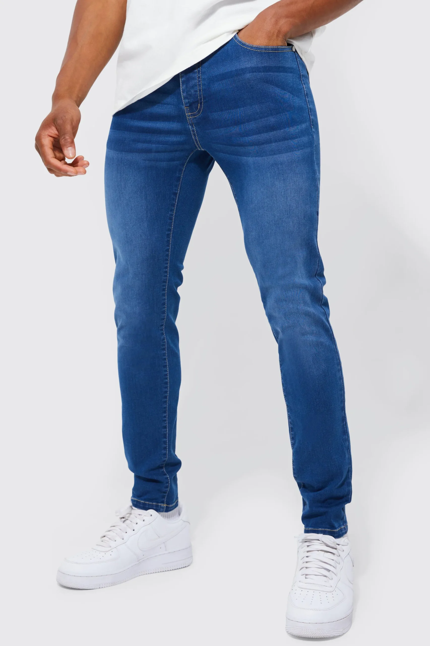 boohooMAN Skinny Stretch Jeans | UK| Trousers|Jeans
