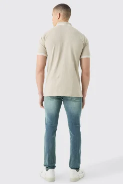 boohooMAN Skinny Stretch Stacked Jean In | UK| Trousers|Jeans