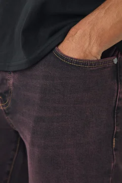 boohooMAN Skinny Stretch Washed Tinted Jeans | UK| Trousers|Jeans