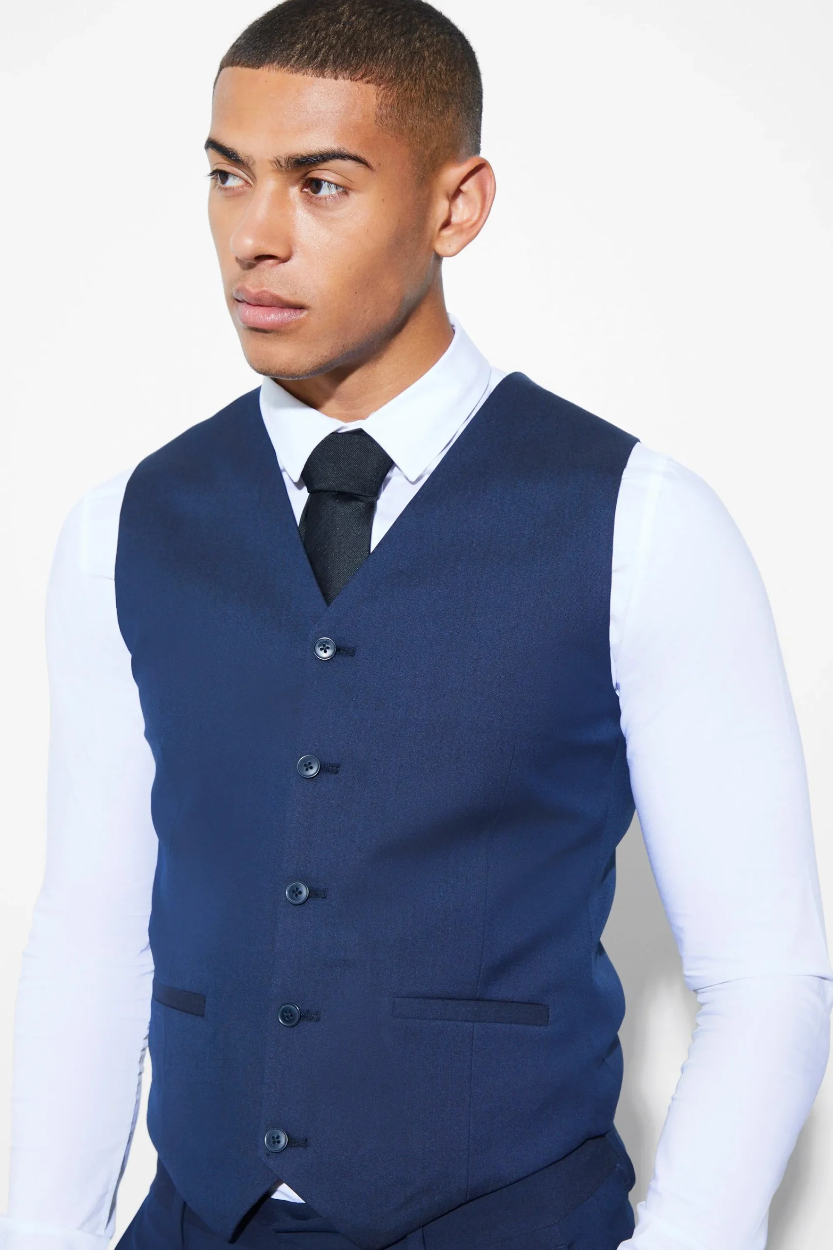 boohooMAN Skinny Waistcoat | UK| Suits & Tailoring