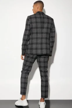 boohooMAN Slim Check Suit Jacket | UK| Suits & Tailoring