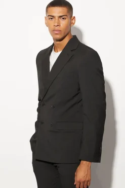 boohooMAN Slim Double Breasted Suit Jacket | UK| Suits & Tailoring