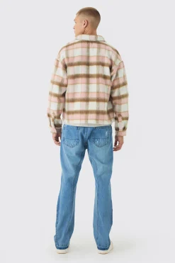 boohooMAN Slim Fit Flared Ripped Knee Jeans With Let Down Hem | UK| Trousers|Jeans