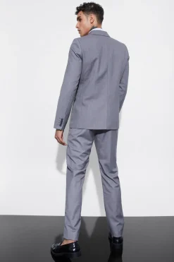 boohooMAN SLIM FIT GREY SUIT | UK| Suits & Tailoring