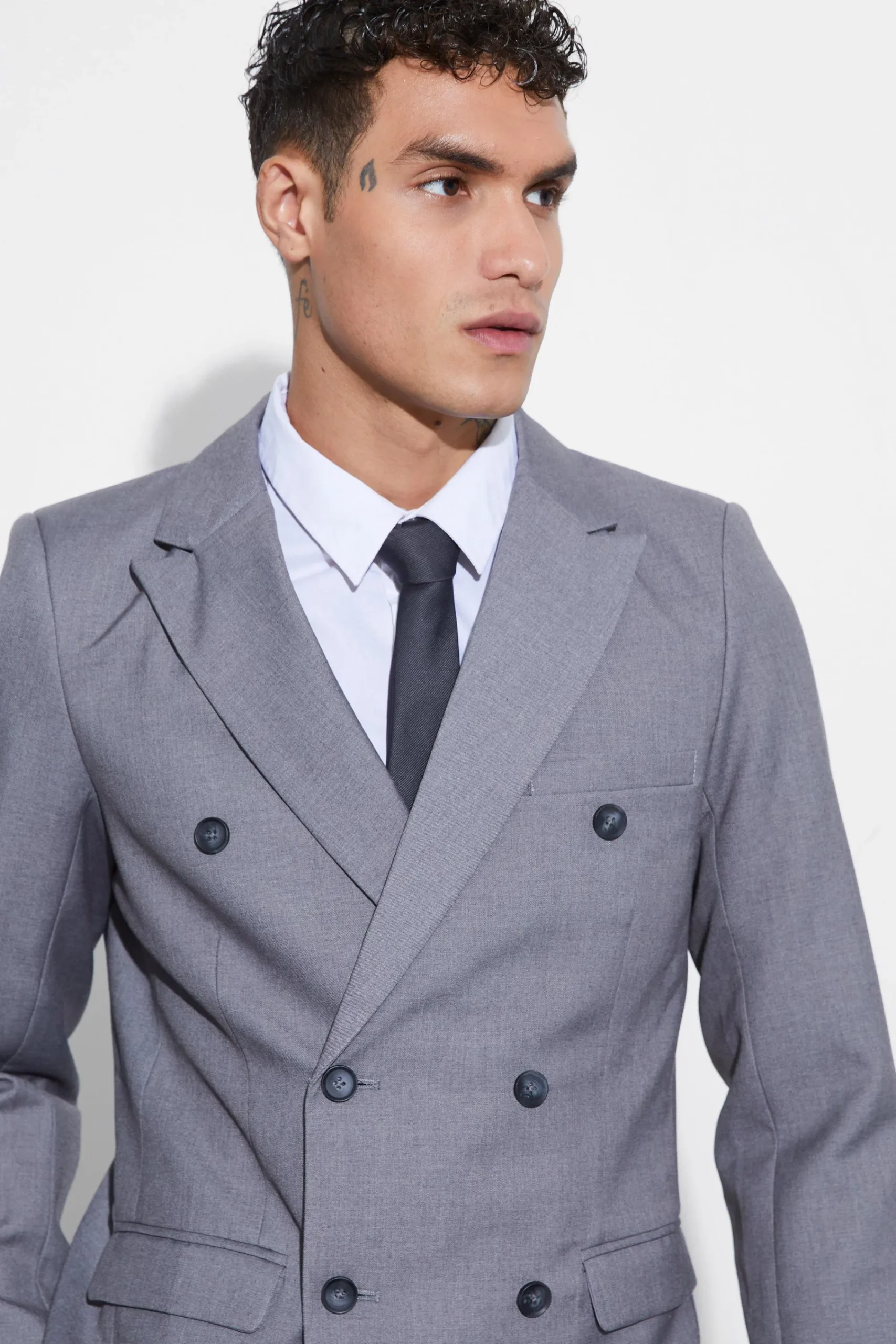 boohooMAN SLIM FIT GREY SUIT | UK| Suits & Tailoring