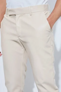 boohooMAN Slim Fit PU Trouser | UK| Suits & Tailoring|Trousers