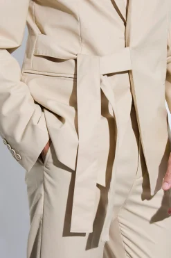 boohooMAN Slim Fit Wrap Tie Blazer | UK| Suits & Tailoring