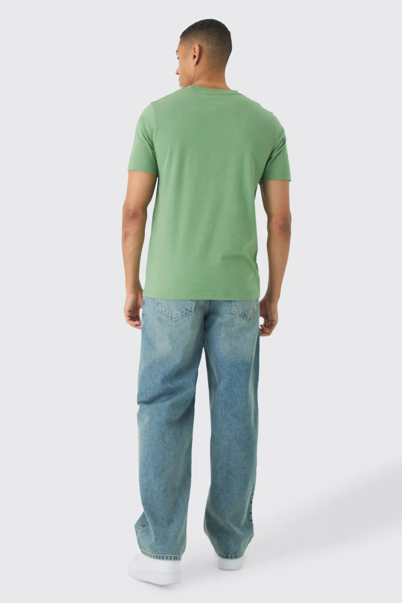 Slim Homme Script Colour Block T-shirt | UK^boohooMAN Hot