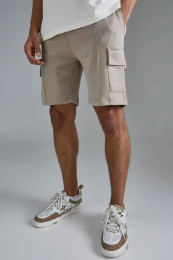 boohooMAN Slim Interlock Cargo Short | UK| Shorts