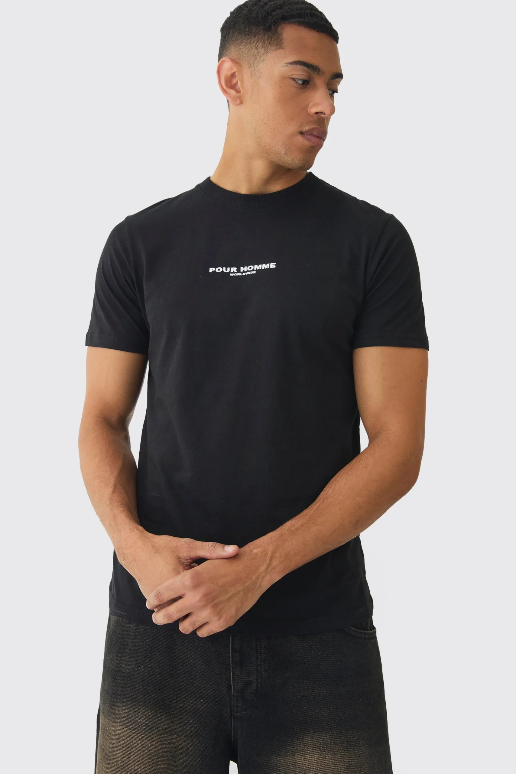Slim Limited Edition Back Print T-Shirt | UK^boohooMAN Clearance