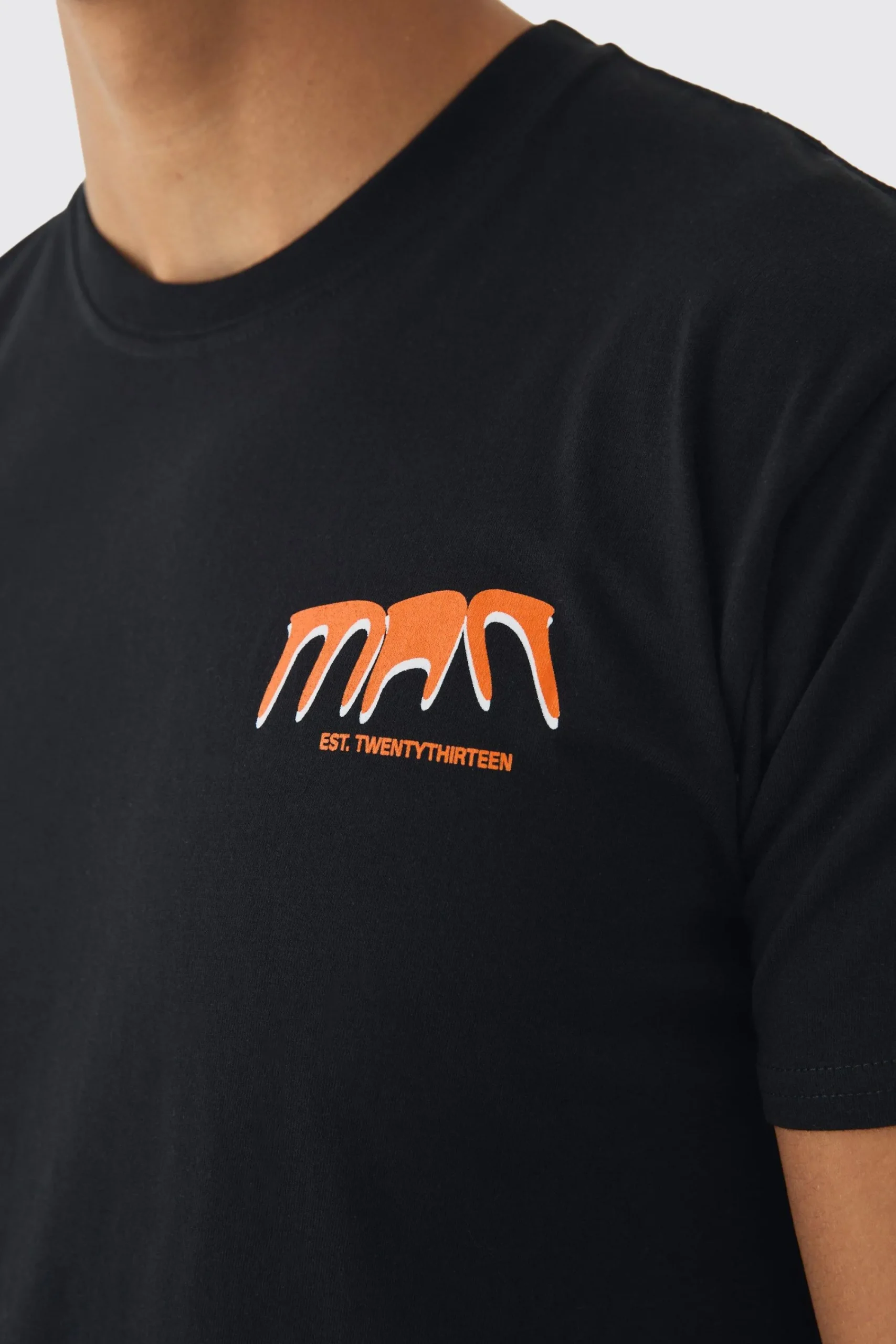 Slim Man Graphic T-Shirt | UK^boohooMAN Online