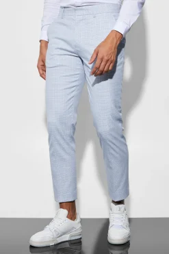 boohooMAN Slim Micro Check Suit | UK| Suits & Tailoring