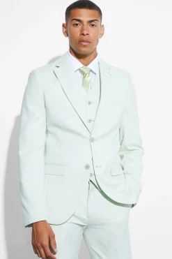 boohooMAN Slim Micro Check Suit | UK| Suits & Tailoring