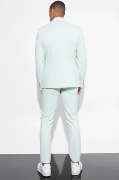 boohooMAN Slim Micro Check Suit | UK| Suits & Tailoring