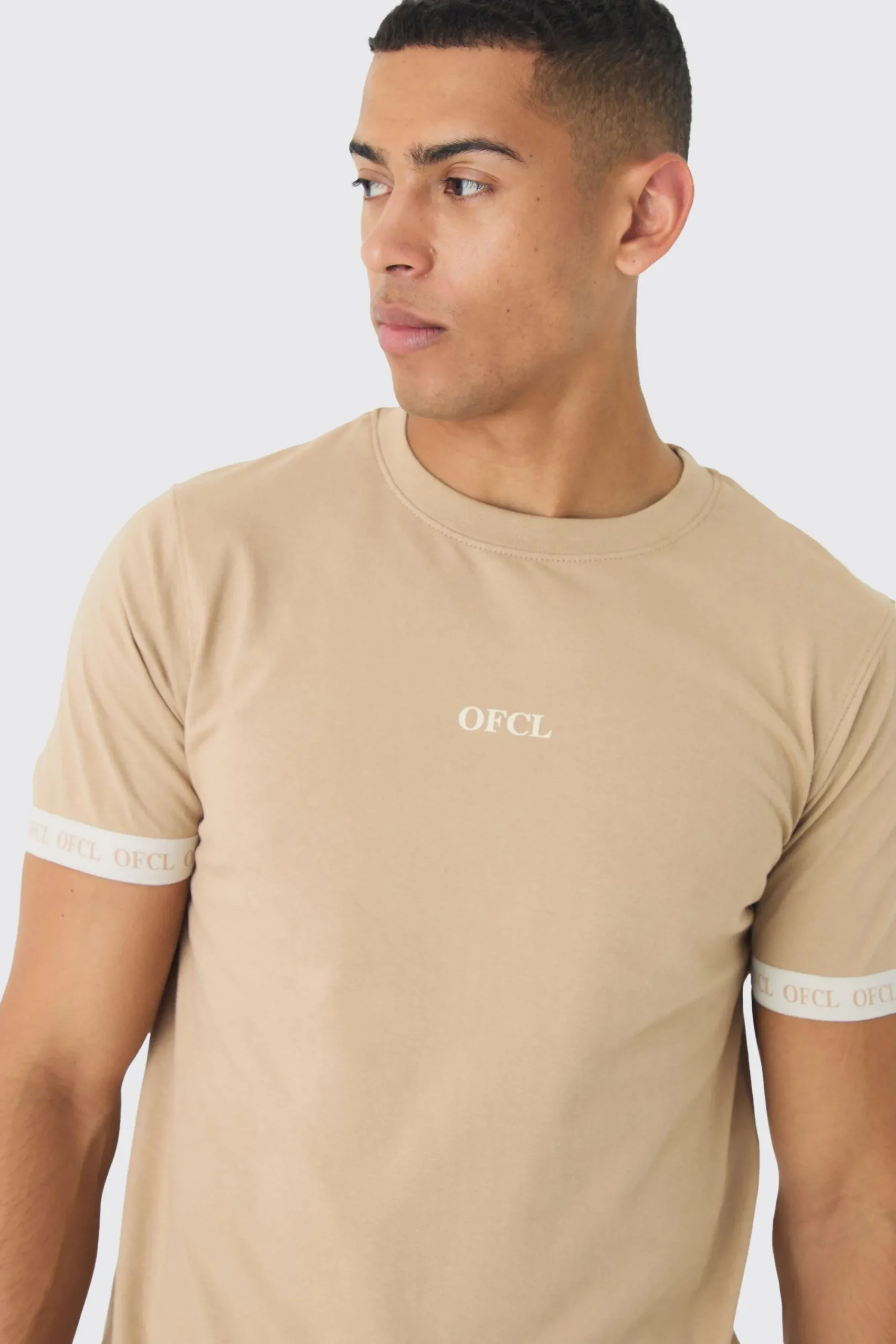 Slim OFCL Tape T-shirt | UK^boohooMAN Hot