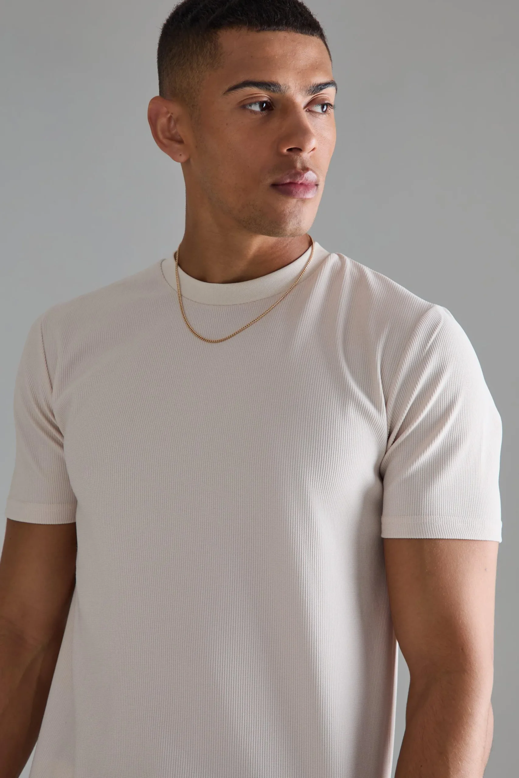 Slim Ottoman Rib T-Shirt | UK^boohooMAN Sale