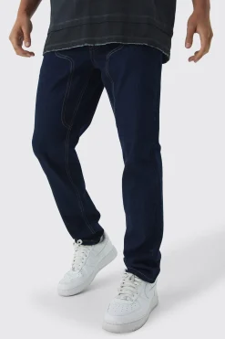 boohooMAN Slim Rigid Carpenter Denim Jeans | UK| Trousers|Jeans