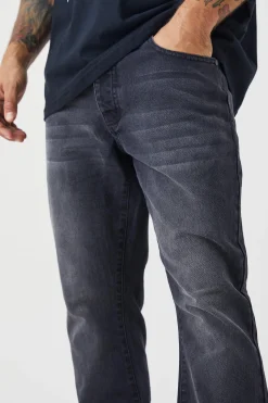 boohooMAN Slim Rigid Flare Jean | UK| Trousers|Jeans