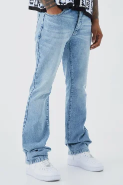 boohooMAN Slim Rigid Flare Jean | UK| Trousers|Jeans