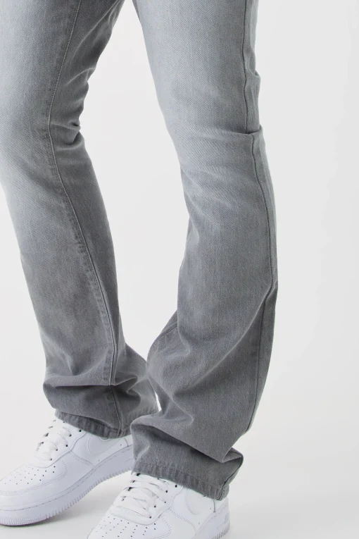 boohooMAN Slim Rigid Flare Jean | UK| Trousers|Jeans