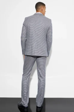boohooMAN Slim Single Breasted Check Suit Jacket | UK| Suits & Tailoring