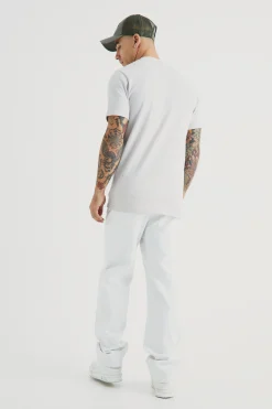 Slim Slub Textured T-shirt | UK^boohooMAN Hot
