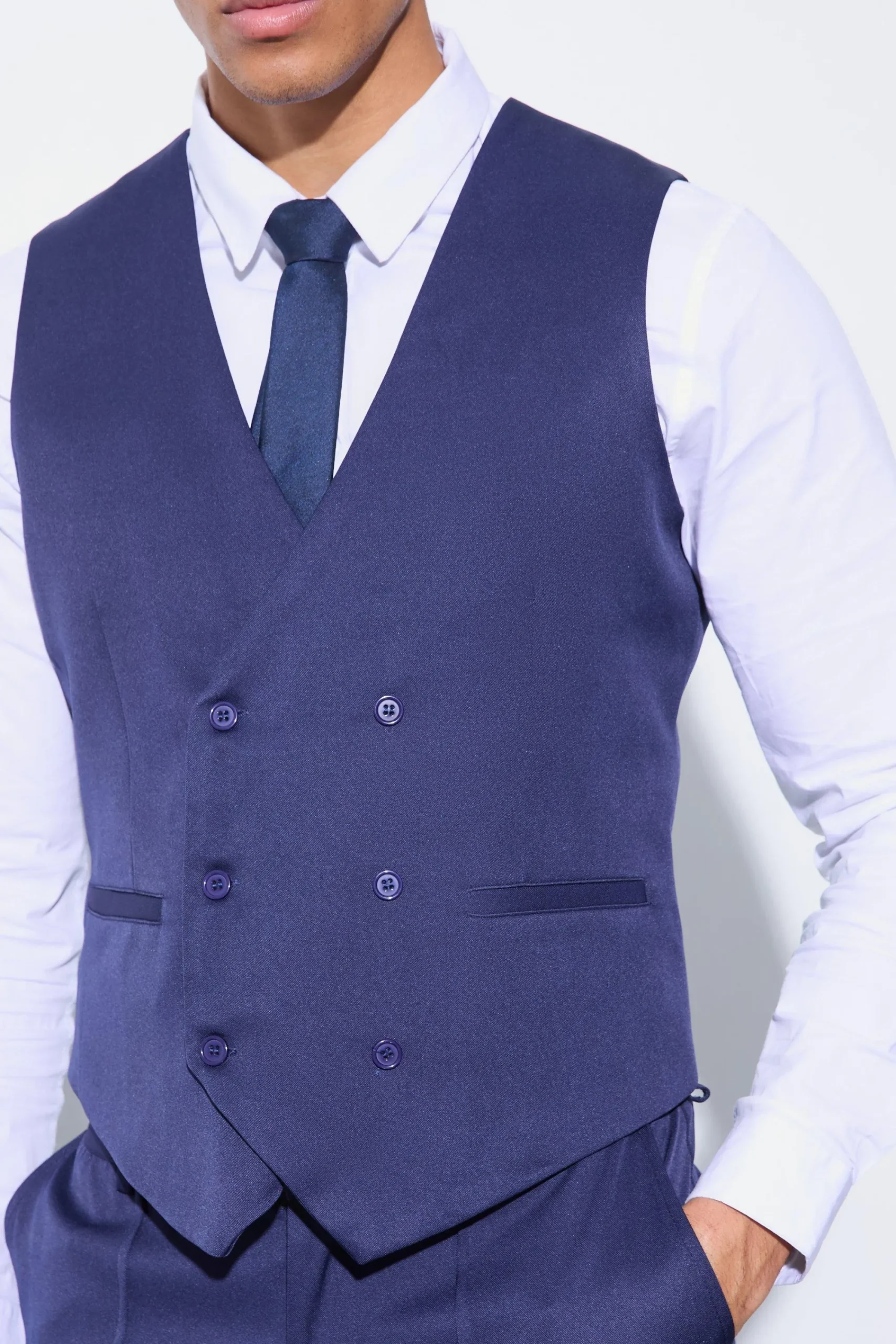 boohooMAN Slim Waistcoat | UK| Suits & Tailoring