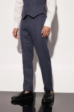 boohooMAN Slim Wool Tweed Suit | UK| Suits & Tailoring