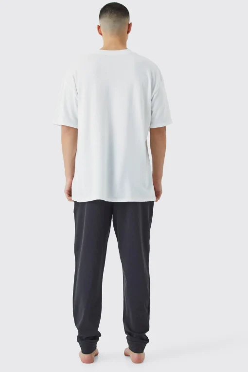boohooMAN Soft Feel Regular Fit Lounge Jogger | UK| Loungewear|Joggers
