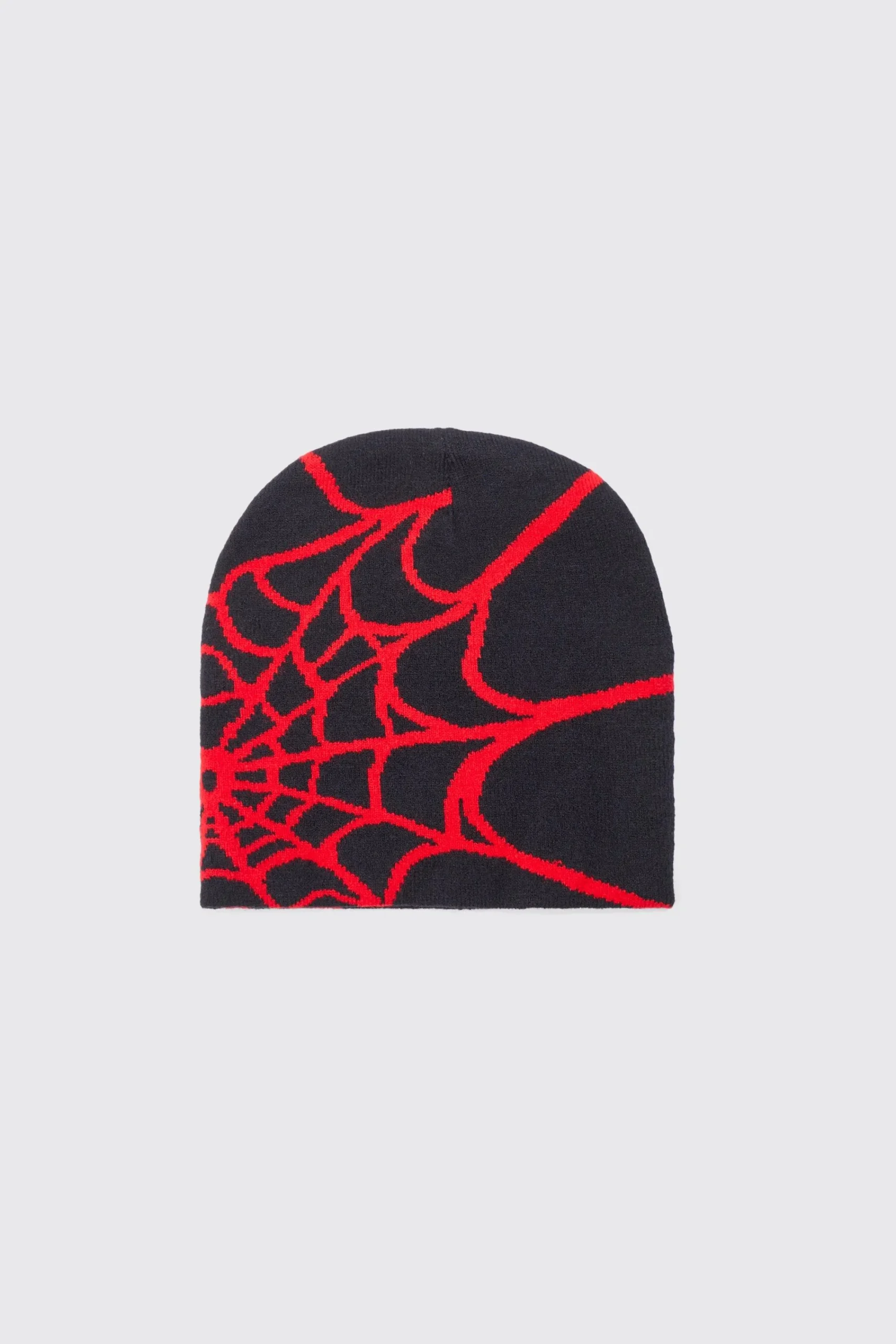 boohooMAN Spiderweb Graphic Beanie | UK| Hats & Caps